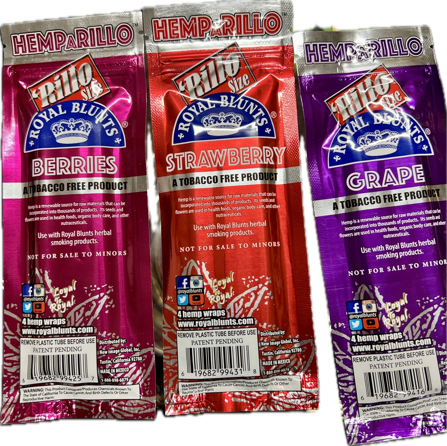Royal Blunts Hemparillo (3 Count) Various Flavors
