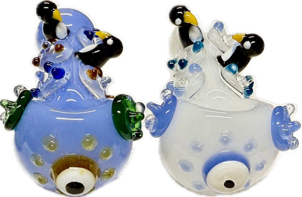 Ripkitty 4.5" Color Design with Penguins Art