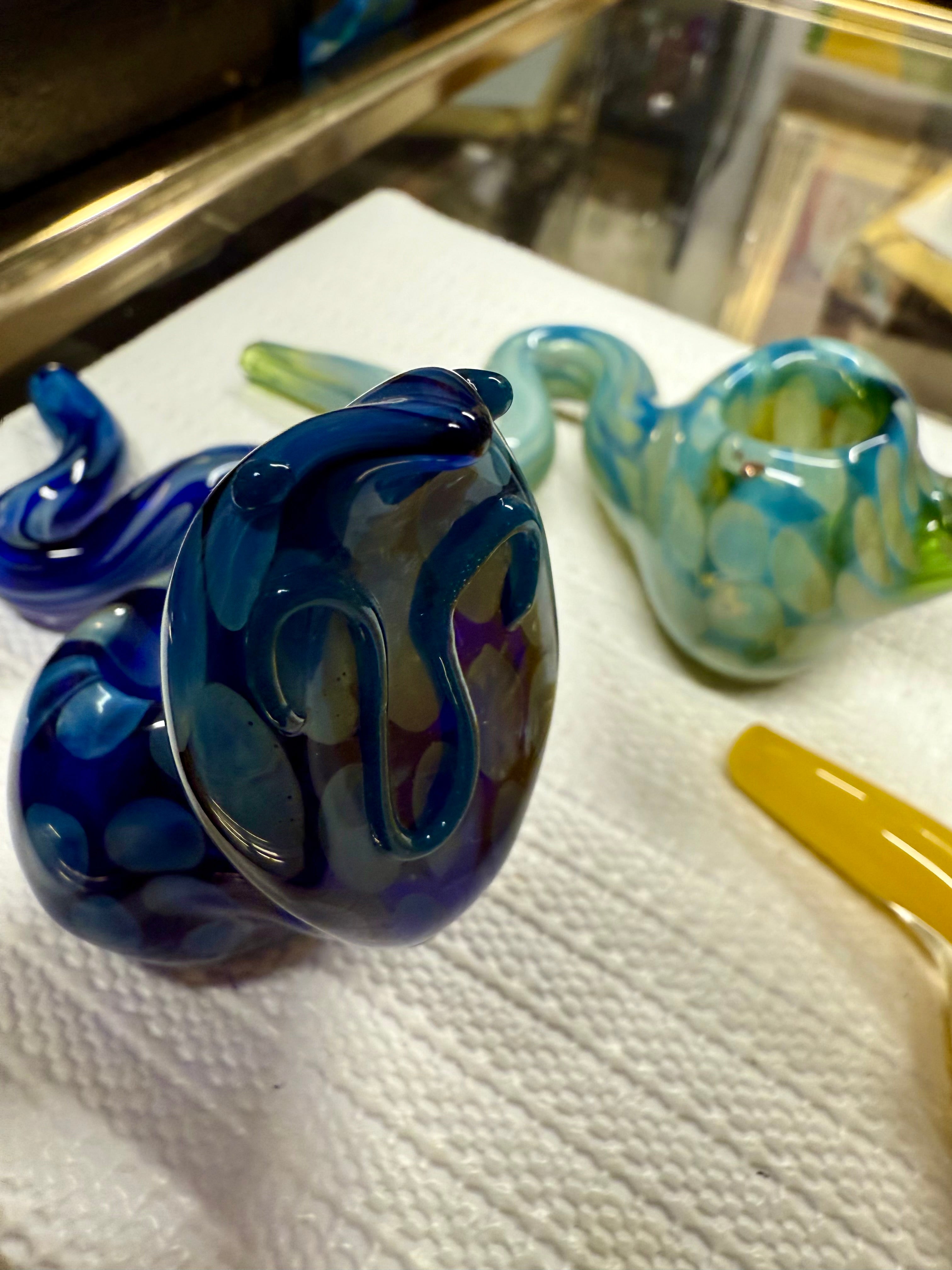 5” COBRA Tobacco Dry Herb Hand Pipe Colors May Vary