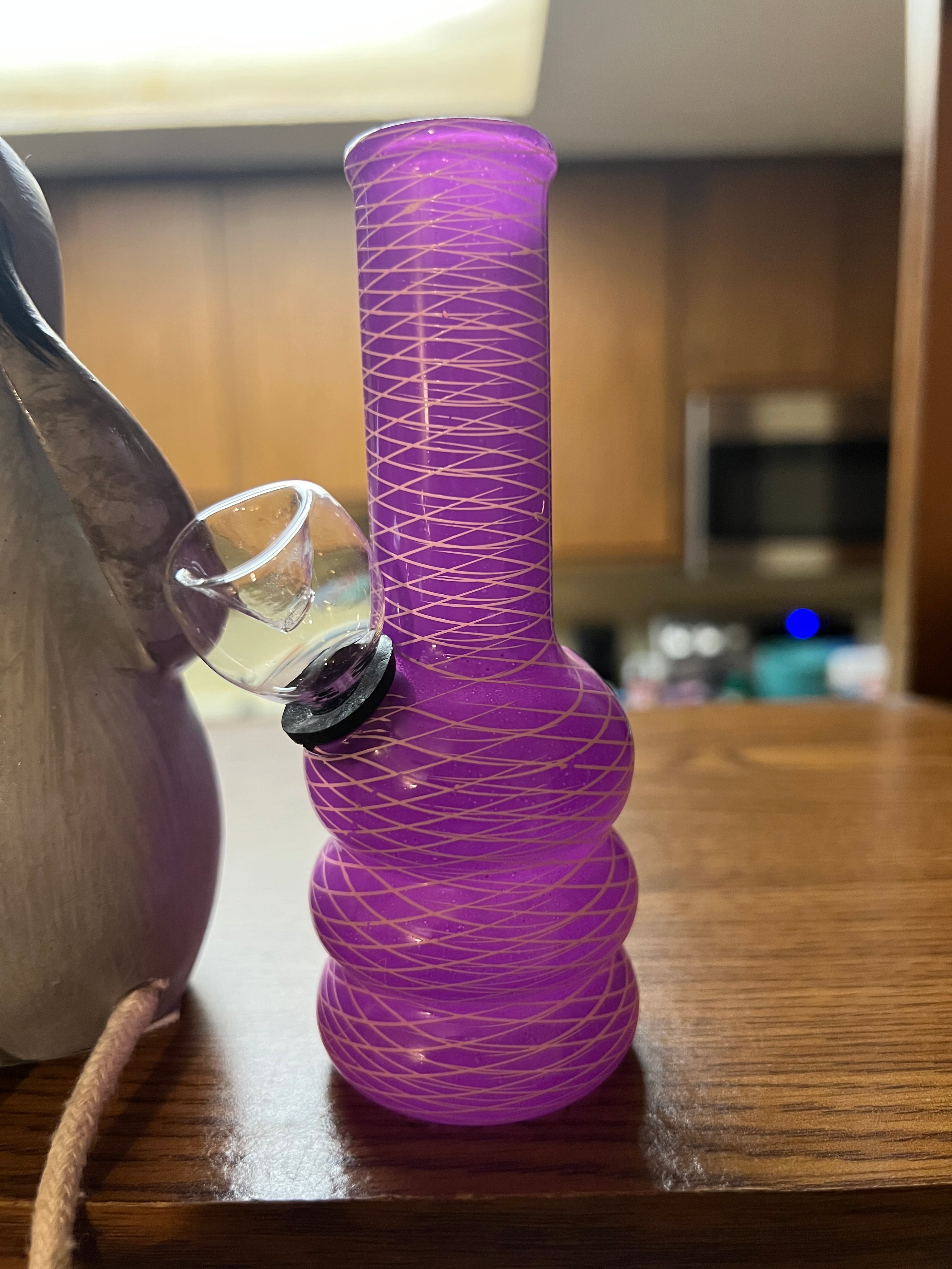 Ripkitty 5” Soft Glass Net Multi-Color Water Pipe Bong