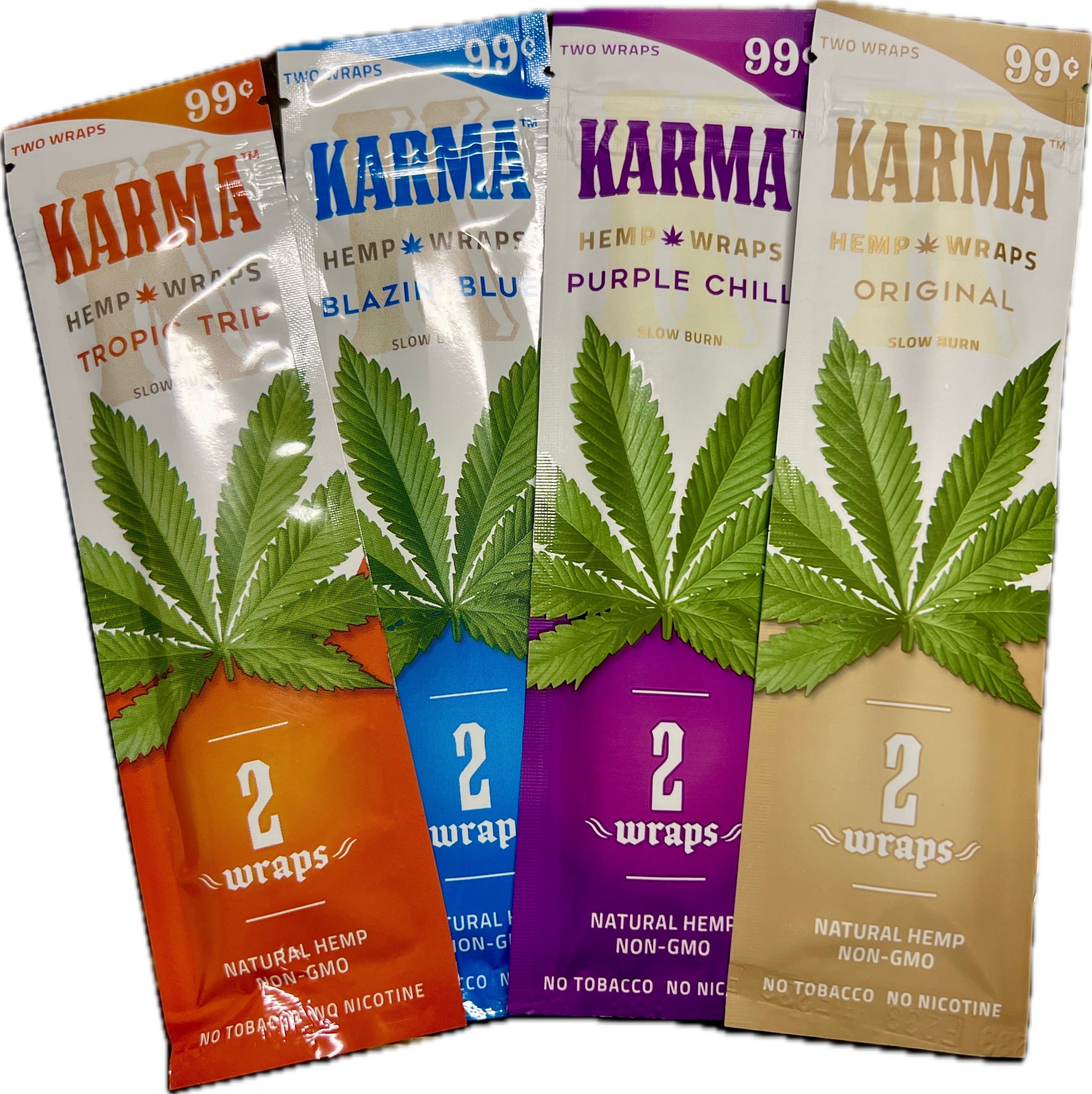 Karma Hemp Wraps (5 Count) Various Flavors