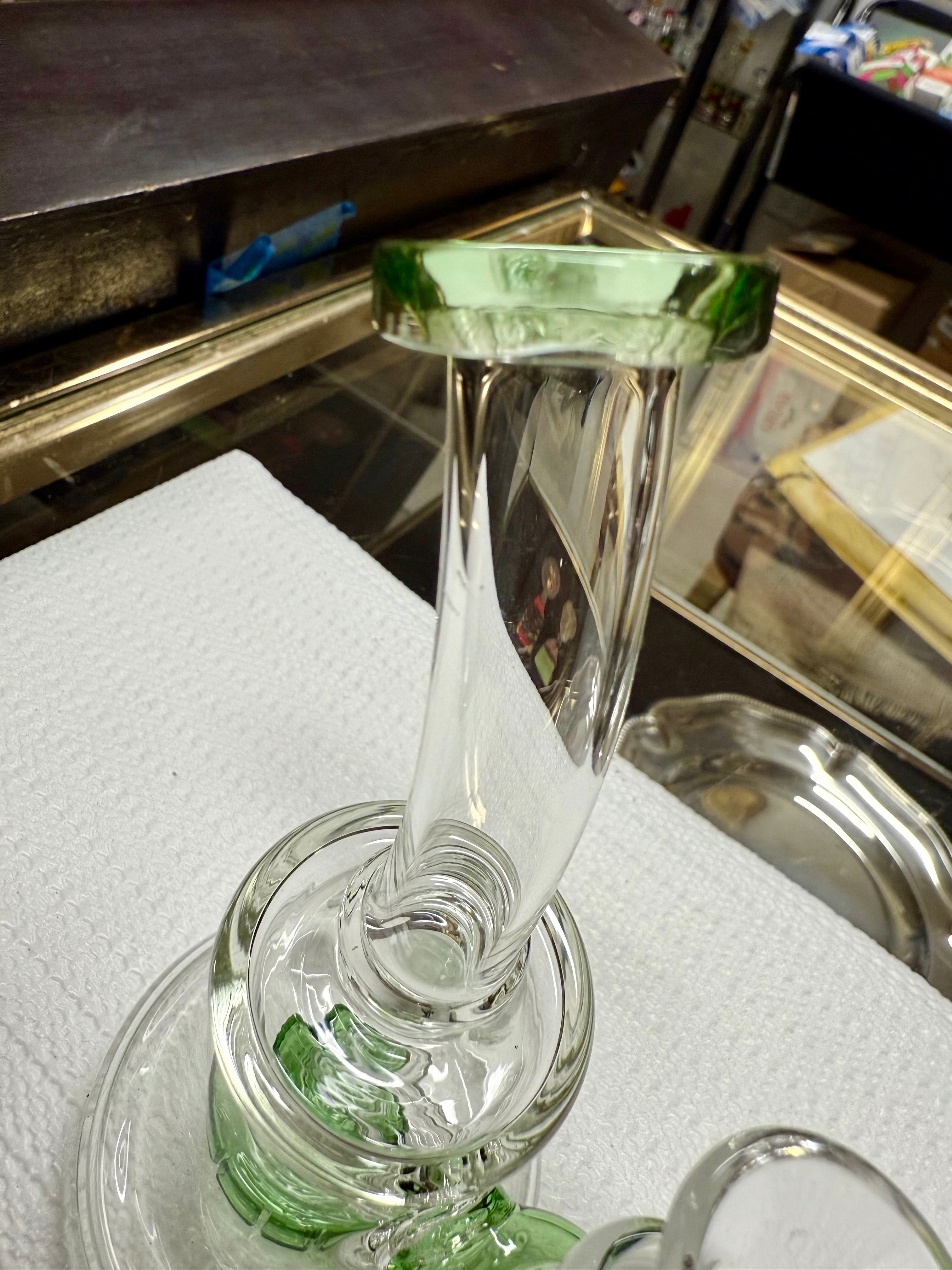 Ripkitty 7” Conical Bong Color Shower with 14mm Male Bowl