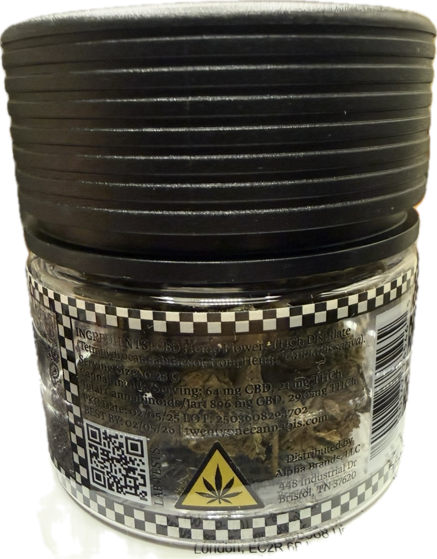 Twenty One - THCH-THCP Flowers (Jar)