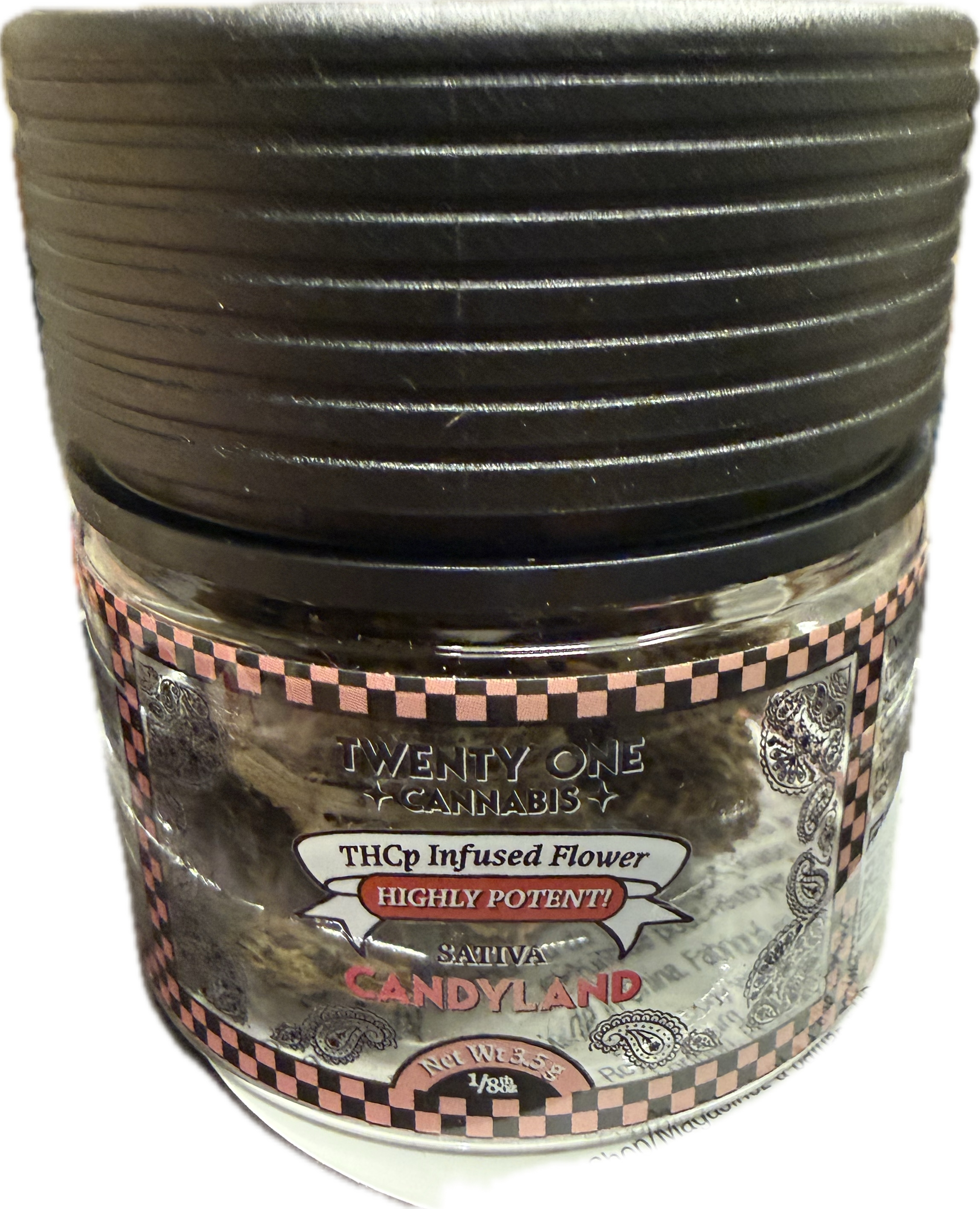 Twenty One Cannabis - THCH / THCP Infused Flower (1/8th Jar)